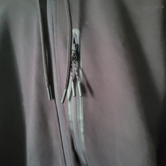 Member's Mark Black Hoodie Men's Small Full Zip Fleece Jacket w/ Pockets NWOT - Picture 2 of 5